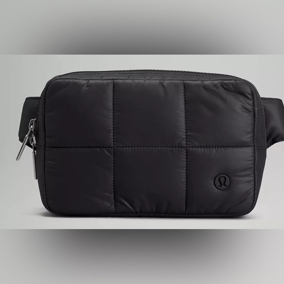 NWOT Lululemon Quilted Fanny Pack/Crossbody Bag - Black - Picture 2 of 7